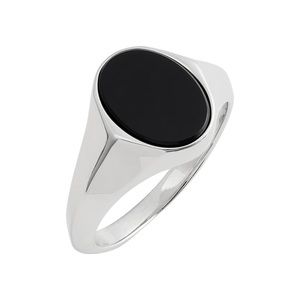 Large Oval Signet Ring ALLSAINTS - Silver